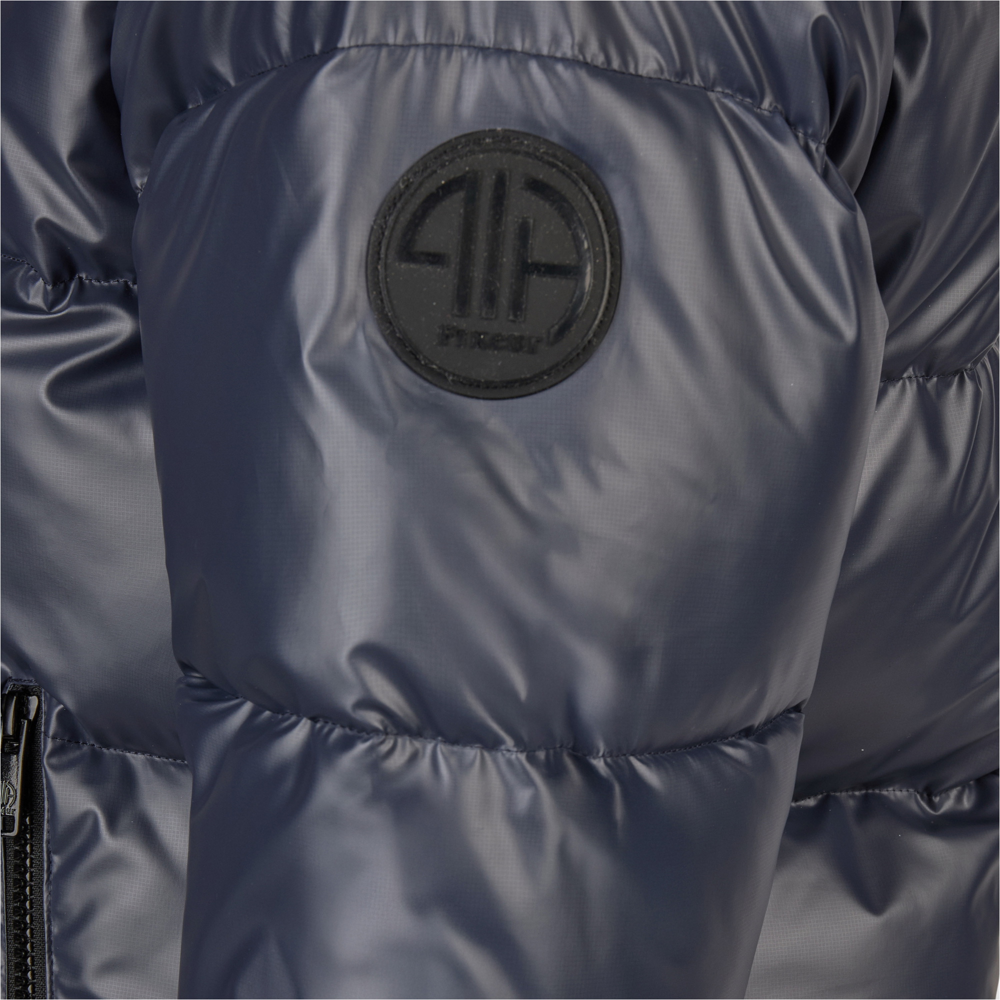 2025 Pikeur Womens Pikeur Quilted Jacket 802301 155 380 - Graphite Blue